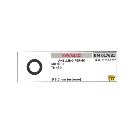 Sicherungsring KAWASAKI Bürstenmäher TH 48D Außen-Ø 6,00mm 92055-2207 | Newgardenstore.eu