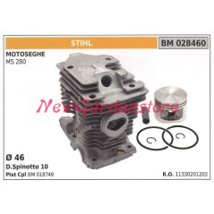 Piston cylinder segments STIHL chainsaw engine MS 280 028460 | Newgardenstore.eu