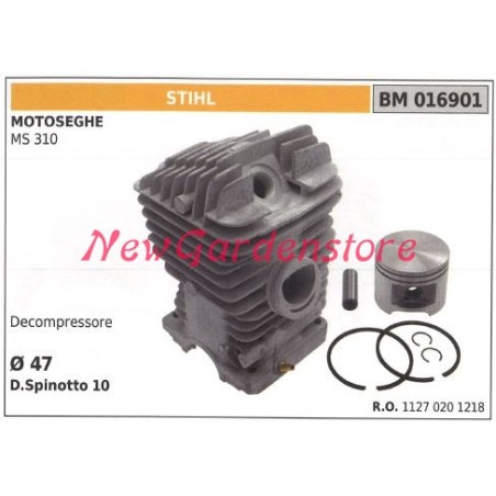 Segments de cylindre de piston STIHL moteur de tronçonneuse MS 310 016901 | Newgardenstore.eu