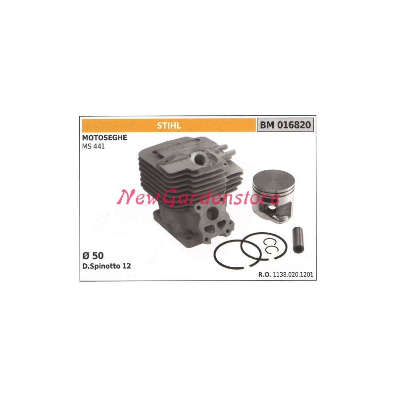 Cylindre à pistons pour tronçonneuse STIHL MS 441 016820