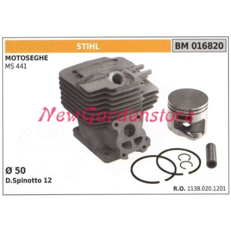 Cilindro del anillo del pistón del motor de la motosierra STIHL MS 441 016820 | Newgardenstore.eu