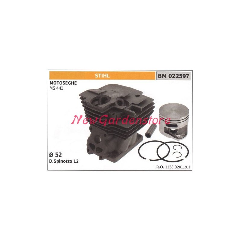 Segments de cylindre de piston STIHL moteur de tronçonneuse MS 441 022597