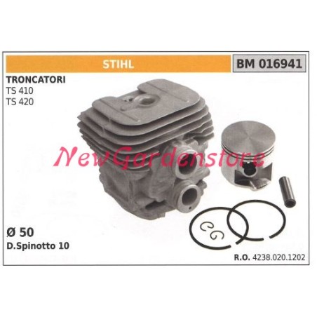 Piston ring cylinder STIHL cut-off saw engine TS 410 420 016941