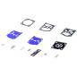 KIT RIPARAZIONE CARBURATORE 577666101 ORIGINALE HUSQVARNA