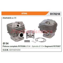 Piston cylinder segments STIHL chainsaw 66 R170218