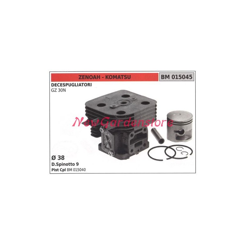 Segments de tige de piston ZENOAH pour moteur de débroussailleuse GZ 30N 015045