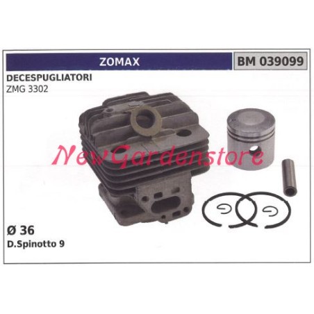 Segments de piston ZOMAX cylindre de piston ZMG 3302 039099 | Newgardenstore.eu