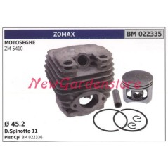 Cilindro pistone segmenti ZOMAX motore motosega ZMG 5410 022335