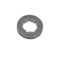 Selbstausrichtender Ring Standard-Kettenrad Durchmesser 32 mm 8 Zähne 7 Schlitze