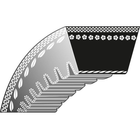 Belt compatible cutter PARTNER K1250 9,5x1010 3/8'x39,76'' | Newgardenstore.eu