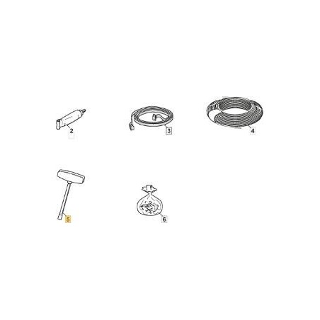 UÑAS (200 Pcs) ORIGINAL STIGA - 1126-9106-01 | Newgardenstore.eu