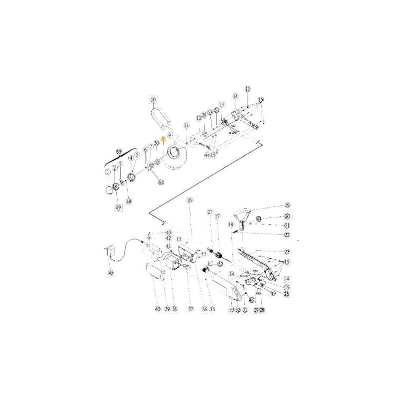 STONE GUARD ST1200 ORIGINAL STIGA - 1117-2155-01