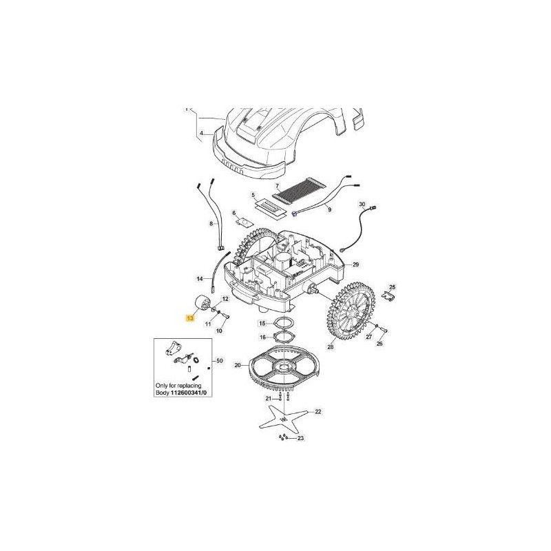 ORIGINAL STIGA-RAD – 1126-1422-01