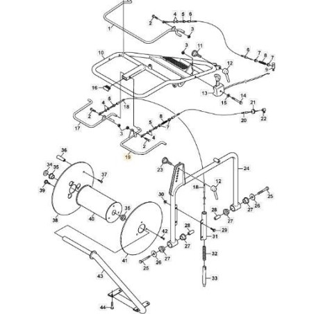 ORIGINAL STIGA LINKER HEBEL – 1126-8094-01 | Newgardenstore.eu