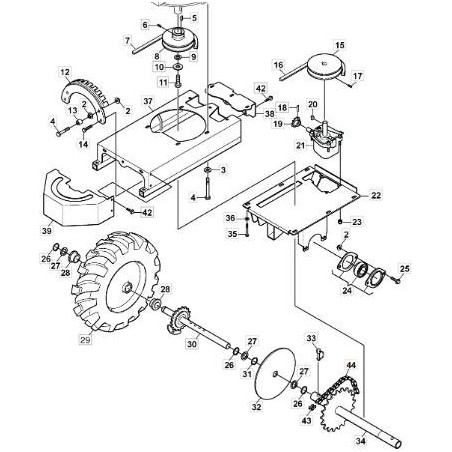 CHAÎNE STIGA ORIGINALE - 1126-8111-01 | Newgardenstore.eu
