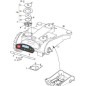 ORIGINAL STIGA SHOCK PLATE - 1126-1132-01