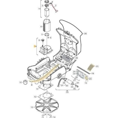SUPPORT ORIGINAL STIGA - 1126-1147-01 | Newgardenstore.eu