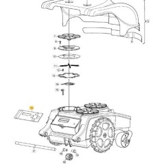 AFFICHAGE ORIGINAL STIGA - 1126-1335-01 | Newgardenstore.eu