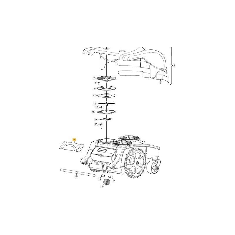 ORIGINAL STIGA-DISPLAY – 1126-1335-01