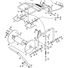 SUPPORT ORIGINAL STIGA - 1126-8075-01 | Newgardenstore.eu