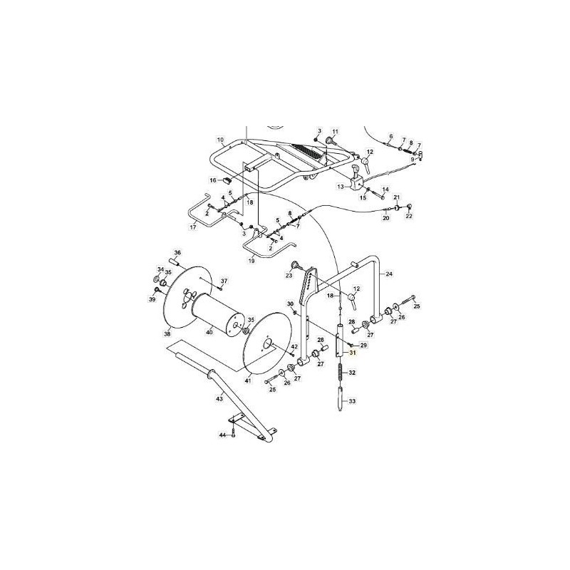 SUPPORT ORIGINAL STIGA - 1126-8075-01