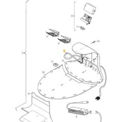 CÂBLE D'ALIMENTATION ORIGINAL STIGA - 1126-1264-01
