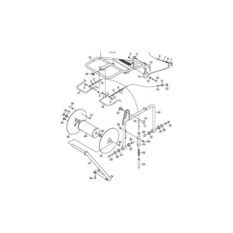 ORIGINAL STIGA-PLATTE – 1126-8072-01