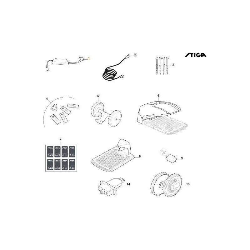 RITZEL - HART (nur V'10) ORIGINAL STIGA - 1126-9129-01