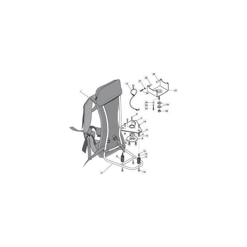 CHARGEUR DE BATTERIE ORIGINAL STIGA 36V - 1111-9223-01