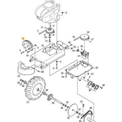 ORIGINAL STIGA RACK – 1126-8084-01