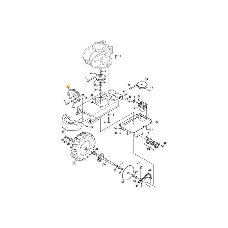 ORIGINAL STIGA RACK – 1126-8084-01