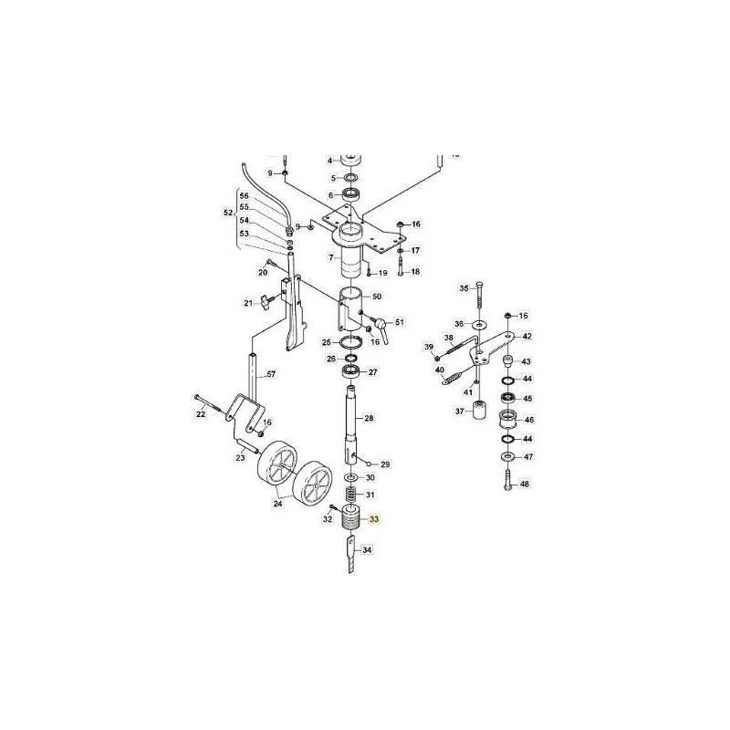 ORIGINAL STIGA BRACKET - 1126-8020-01