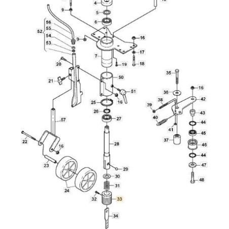 SUPPORT STIGA ORIGINAL - 1126-8020-01 | Newgardenstore.eu