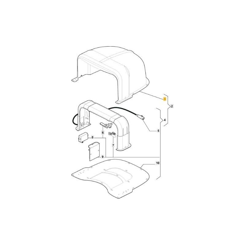 ORIGINAL STIGA GARAGEABDECKUNG – 1126-1359-02