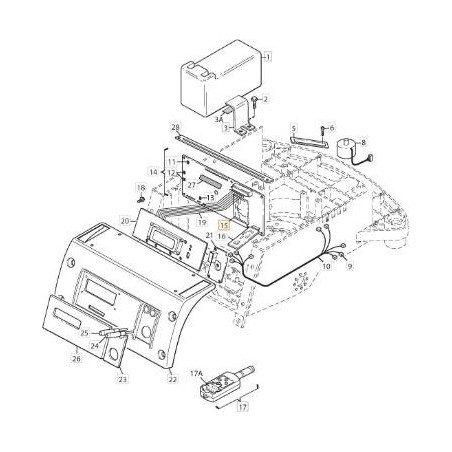 RÉCEPTEUR ORIGINAL STIGA C Channel - 1126-9119-01 | Newgardenstore.eu