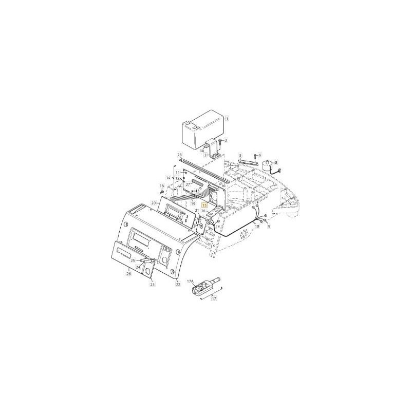 ORIGINAL STIGA Channel B RECEIVER - 1126-9118-01