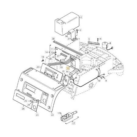 RECEPTOR ORIGINAL STIGA Canal B - 1126-9118-01 | Newgardenstore.eu