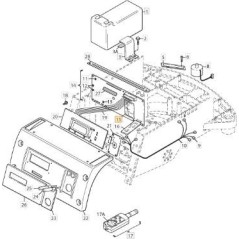 RICEVITORE A Channel ORIGINALE STIGA - 1126-9117-01