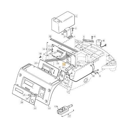 RICEVITORE A Channel ORIGINALE STIGA - 1126-9117-01 | Newgardenstore.eu