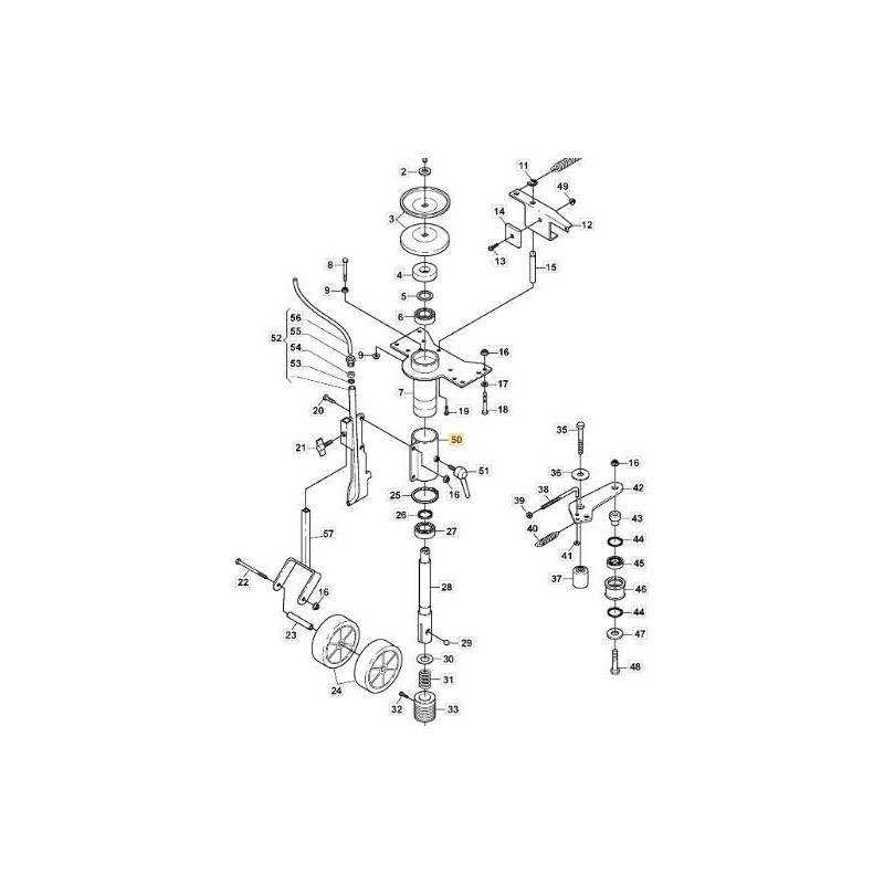 SUPPORT ORIGINAL STIGA - 1126-8027-01