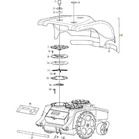 ORIGINAL STIGA HUT-SET – 1126-1323-01 | Newgardenstore.eu