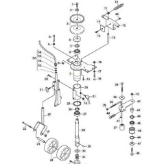 SUPPORT ORIGINAL STIGA - 1126-8026-01 | Newgardenstore.eu