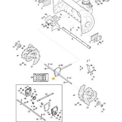 TRANSMISOR STIGA ORIGINAL 145 (BASE) - 1126-1269-01 | Newgardenstore.eu