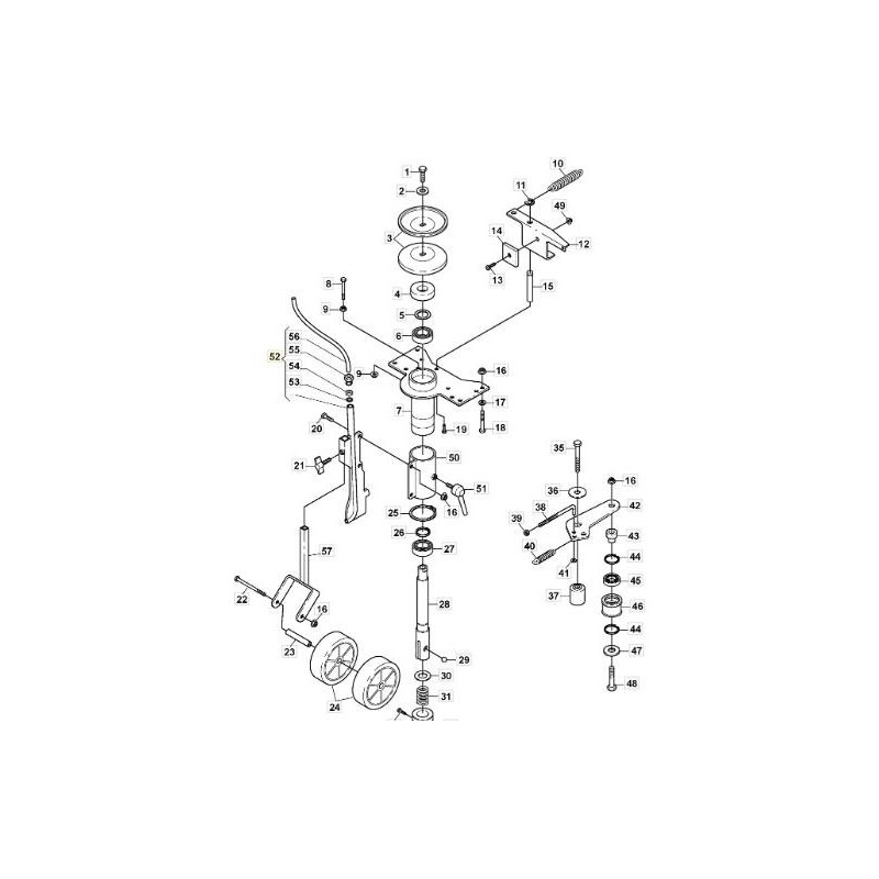 (KIT) Aileron STIGA ORIGINAL - 1126-8025-02