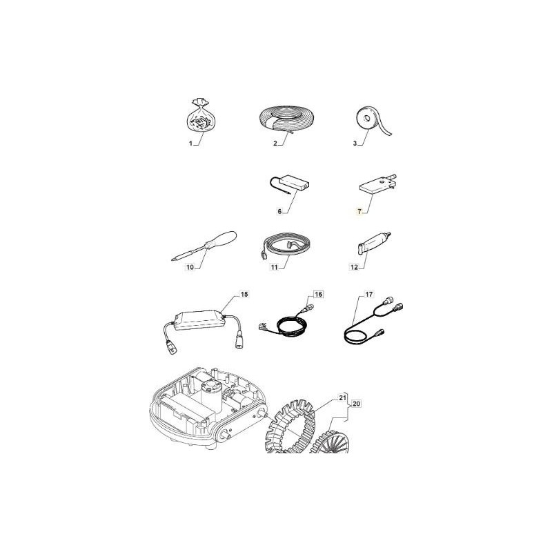 SUCHE ORIGINAL STIGA-UNTERBRECHUNGEN – 1126-9115-01