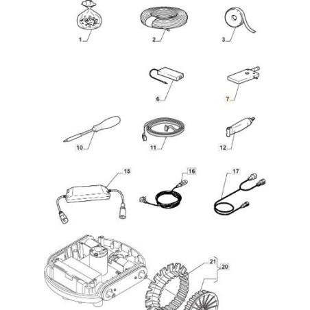 RECHERCHE DES INTERRUPTIONS STIGA ORIGINALES - 1126-9115-01 | Newgardenstore.eu