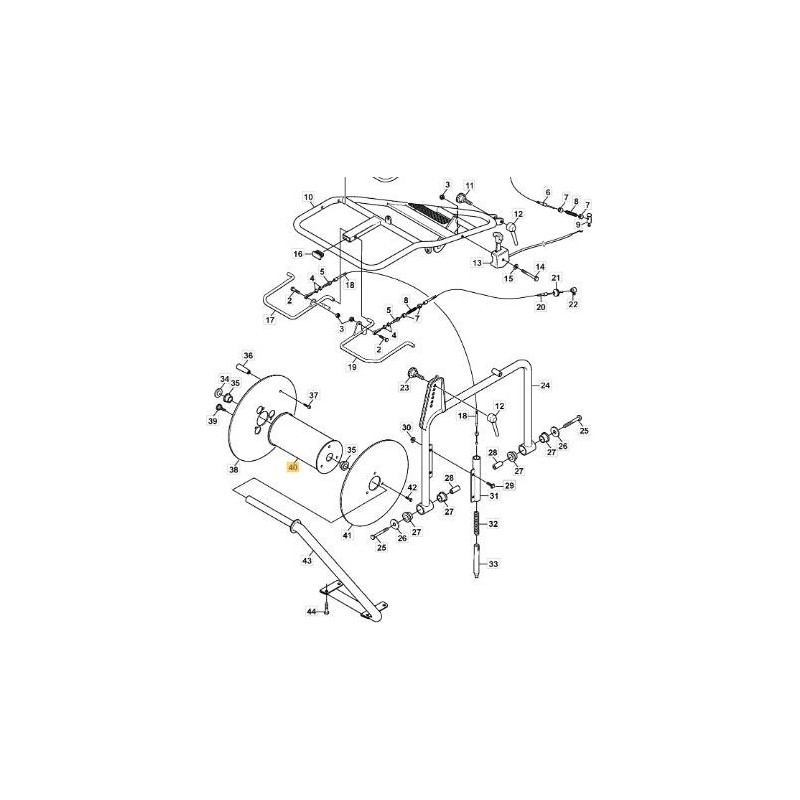 ORIGINAL STIGA-ROLLE – 1126-8083-01