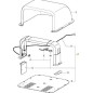 SOUS-BASE DE CHARGE ORIGINALE STIGA - 1126-1469-01