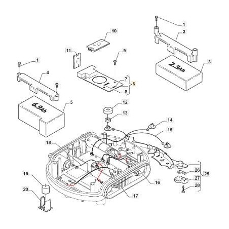 CARTE MÈRE AUTOCLIP 145 ORIGINAL STIGA - 1126-1051-01 | Newgardenstore.eu
