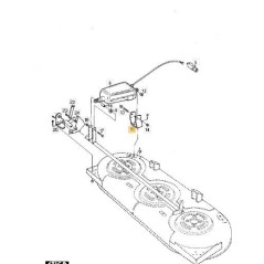 ORIGINAL STIGA BRACKET - 1134-4682-01 | Newgardenstore.eu